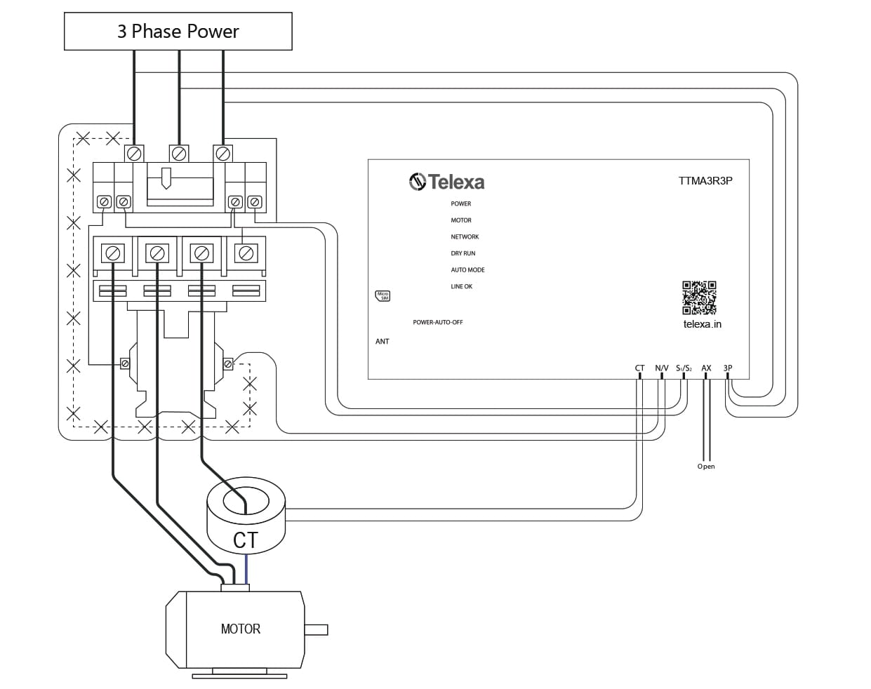 3-phase wiring diagram