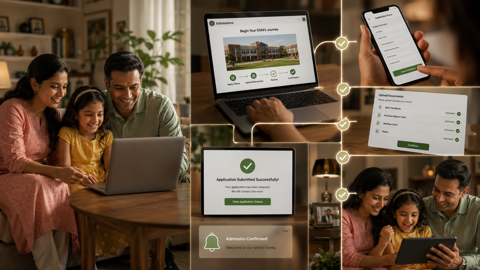 Digital admissions